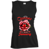 Queens Are Born In January T-Shirt Sexy Lip